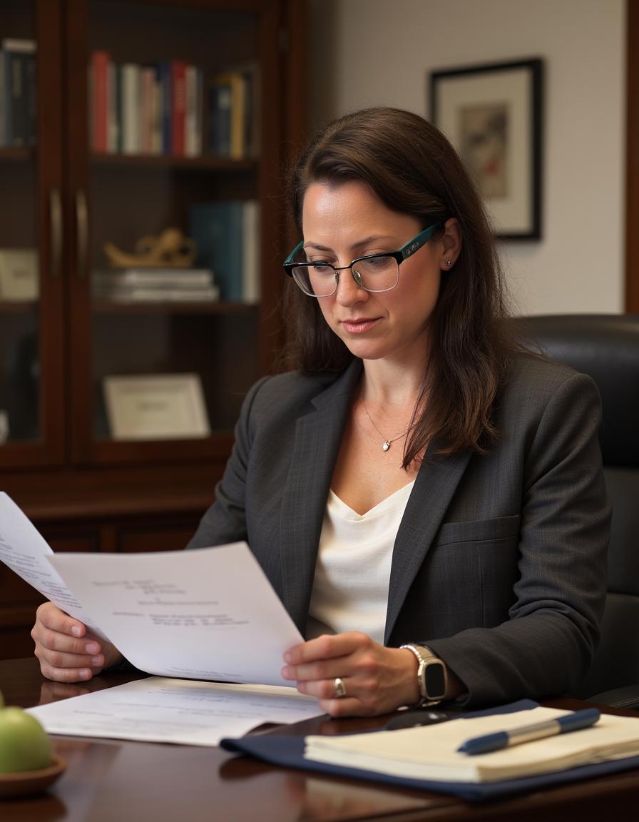 Stylish lawyer woman portrait 2